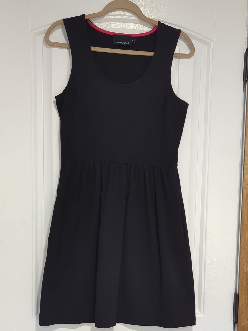 Stretchy A-line Back Dress